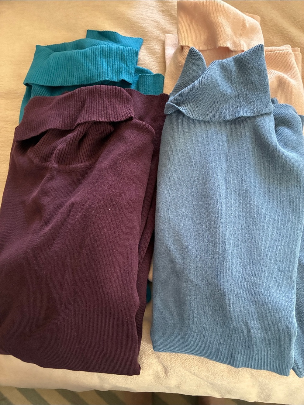 NWOT Chico's Ribbed Knit Turtleneck Tops